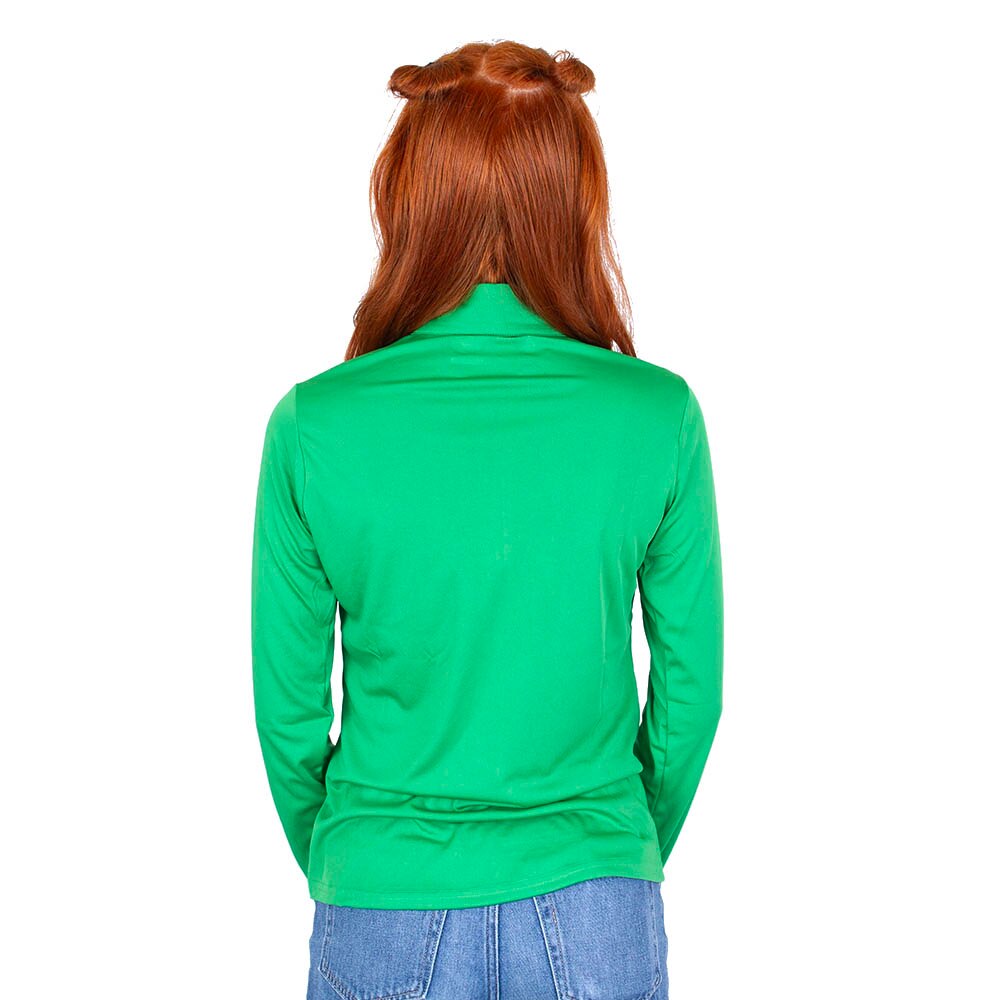 Interlocking UO, Antigua, Green, Pullover, Polyester, Women, Tribute, 1/2-zip, Sweatshirt, 953916